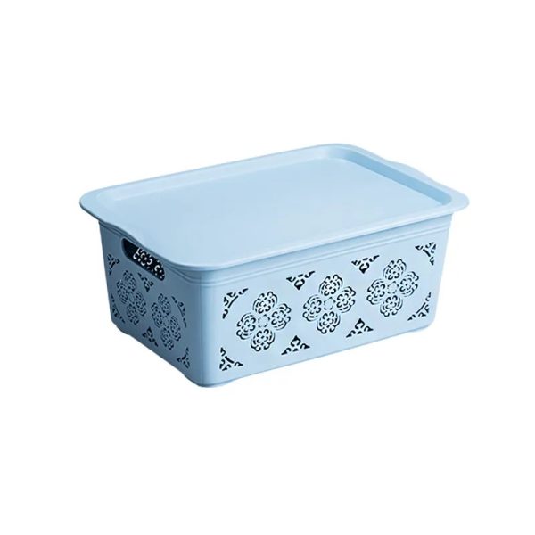 Giỏ nhựa đựng đồ có nắp đậy giá tốt