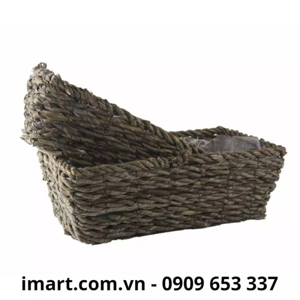 Chậu khay dài trồng cây bằng nhựa