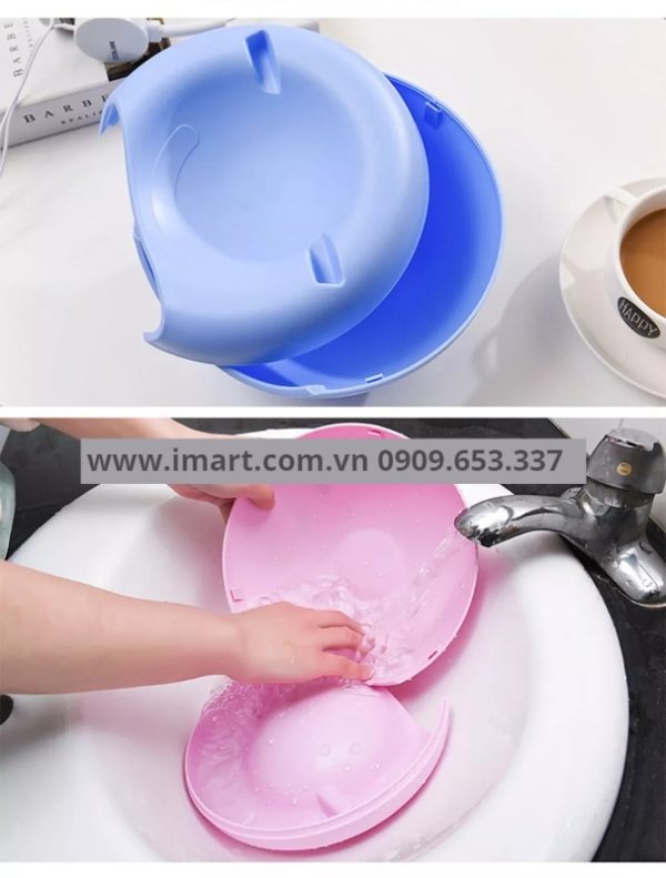 Hộp đựng thức ăn bằng nhựa có giá đỡ điện thoại giá rẻ số #1 - Hình ảnh 2