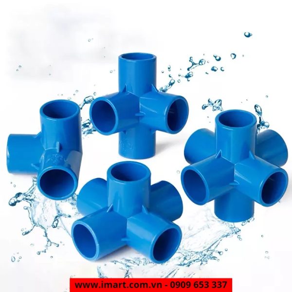 Khớp nối ống nước PVC 3 chiều