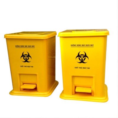 Thùng rác y tế 15L chân đạp giá rẻ
