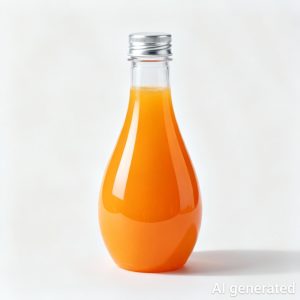 chai dung nuoc trai cay hinh giot nuoc