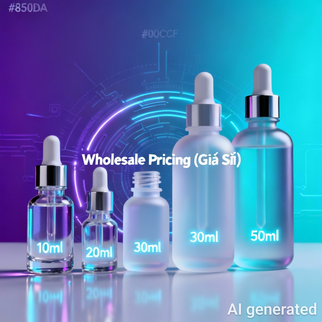 Lọ đựng serum, tinh dầu 10ml, 20ml, 30ml, 50ml,... giá sỉ lo dung serum tinh dau 10ml 20ml 30ml 50ml gia si