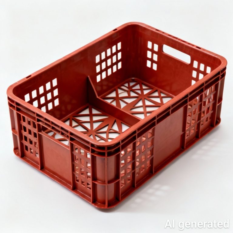 Trang chủ - gia công ép nhựa theo yêu cầu Rổ đựng ớt bằng nhựa 10kg