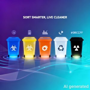 y nghia mau sac cua thung rac cong cong