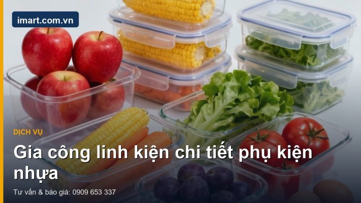 Gia công linh kiện chi tiết phụ kiện nhựa