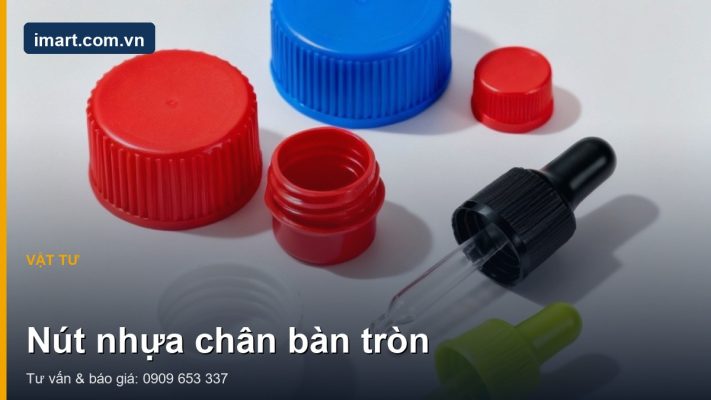 Nút nhựa chân bàn tròn