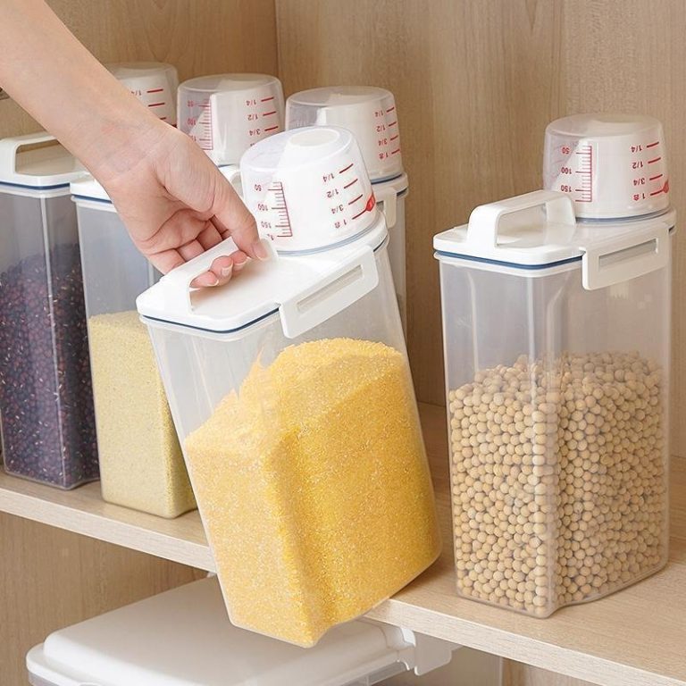 Trang chủ - gia công ép nhựa theo yêu cầu Hộp nhựa PP không BPA đựng thực phẩm khô kín khí hiện đại