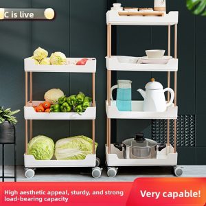 Kệ đựng rau củ, ấm nước, nồi, thực phẩm trong bếp