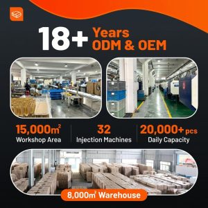 Nhà máy sản xuất với nhiều máy móc hiện đại và diện tích lớn.