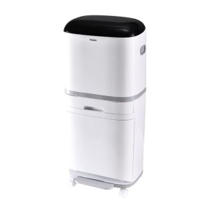 Thùng rác nhựa PP hai tầng cao cấp phân loại rác tiện lợi cho bếp Ảnh sản phẩm thùng rác hai tầng đứng độc lập.