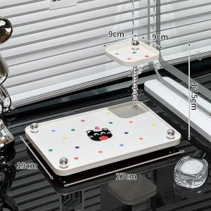 Kệ đựng đồ với kích thước 27x19x17.5cm, phù hợp để bàn.