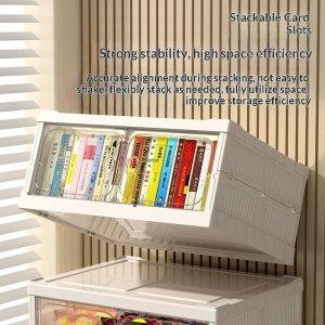 Tủ có thể xếp chồng, lưu trữ sách hoặc vật dụng khác, tiết kiệm không gian
