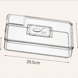 Hộp nhựa trong suốt nhiều tầng bảo quản bánh bao, há cảo, thực phẩm tươi Bản vẽ kích thước hộp đựng thực phẩm