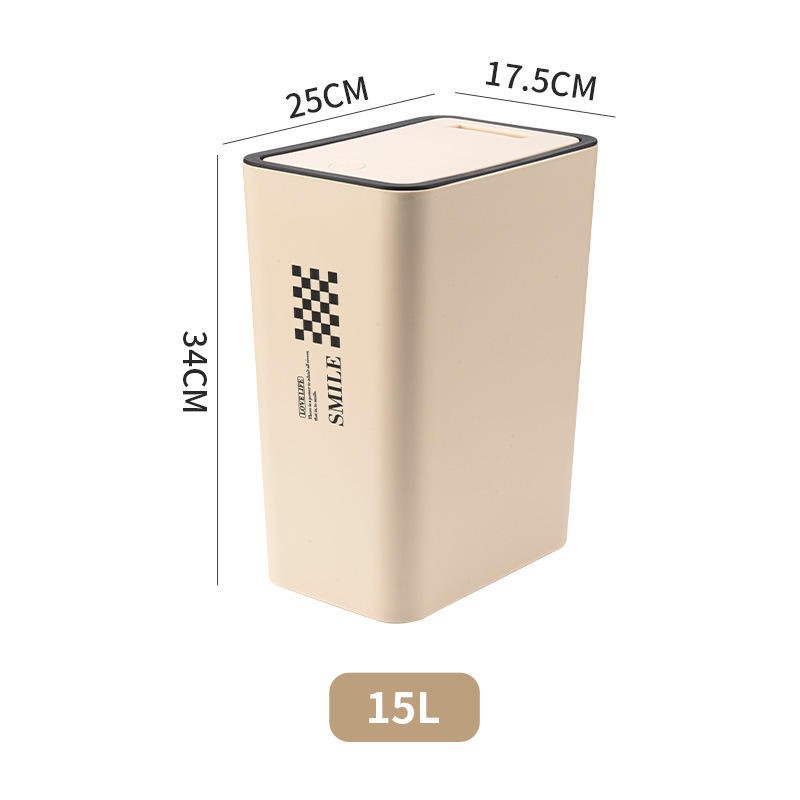 Thùng rác nhựa PP nắp ấn đứng tiết kiệm diện tích cho gia đình Thùng rác nhựa PP nắp ấn đứng tiết kiệm diện tích cho gia đình - Ảnh 7