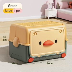 Hộp nhựa PP đa năng gấp gọn đựng đồ chơi, quần áo, chịu lực lớn img 06 28