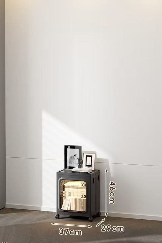Tủ nhựa gấp gọn đựng quần áo đa năng cửa trong suốt chống bụi Tủ nhựa gấp gọn đựng quần áo đa năng cửa trong suốt chống bụi - Ảnh 7