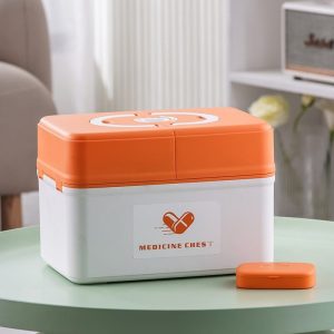 Hộp nhựa PP đựng thuốc y tế gia đình đa năng dung tích lớn tiện lợi img 06 61