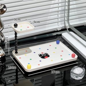 Kệ đựng đồ đa năng với thiết kế dễ thương, phù hợp nhiều không gian.