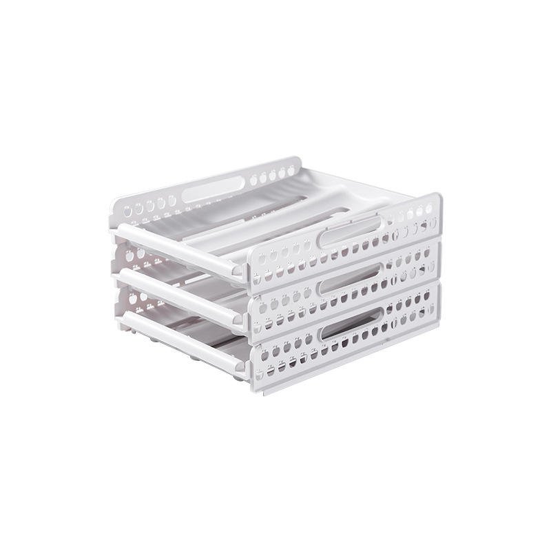 Hộp đựng trứng 3 tầng nhựa PP trắng tối giản, ngăn kéo tiện lợi cho tủ lạnh Hộp đựng trứng 3 tầng nhựa PP trắng tối giản, ngăn kéo tiện lợi cho tủ lạnh - Ảnh 8
