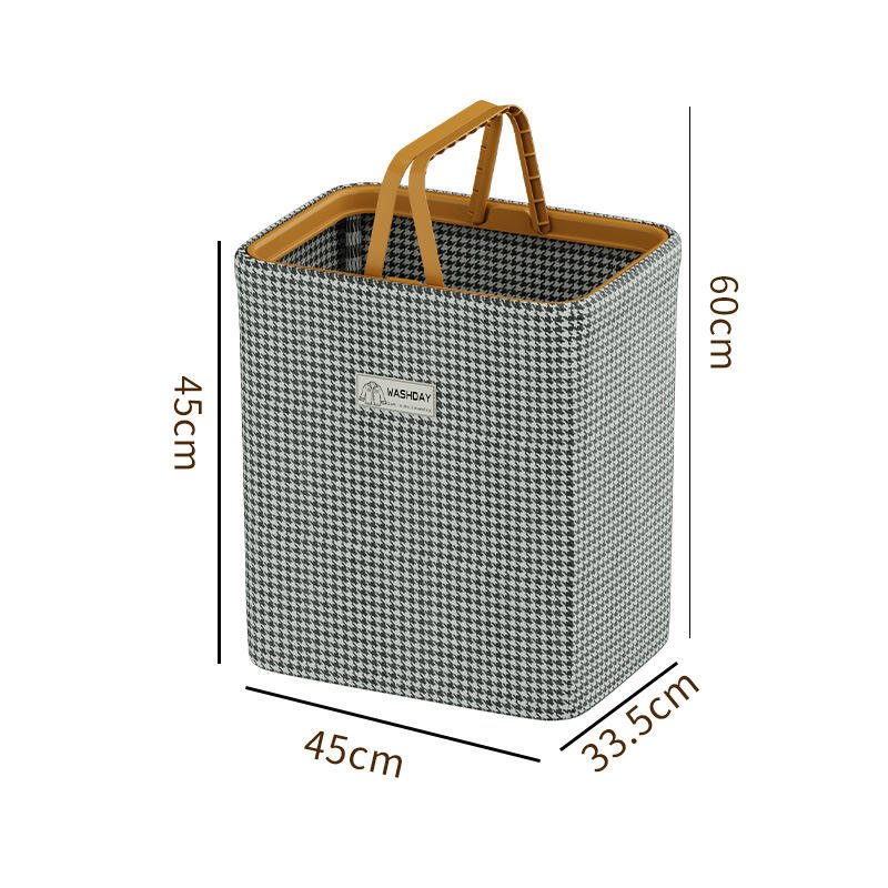Giỏ đựng quần áo vải cotton linen dung tích lớn gấp gọn tiện lợi Giỏ đựng quần áo vải cotton linen dung tích lớn gấp gọn tiện lợi - Ảnh 8