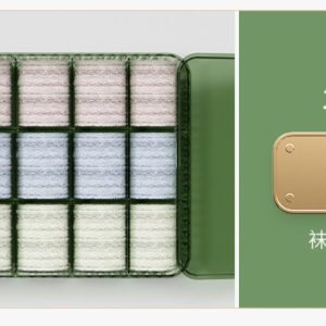 Hộp nhựa trong suốt đựng đồ lót đa năng tiết kiệm không gian tủ quần áo img 07 55