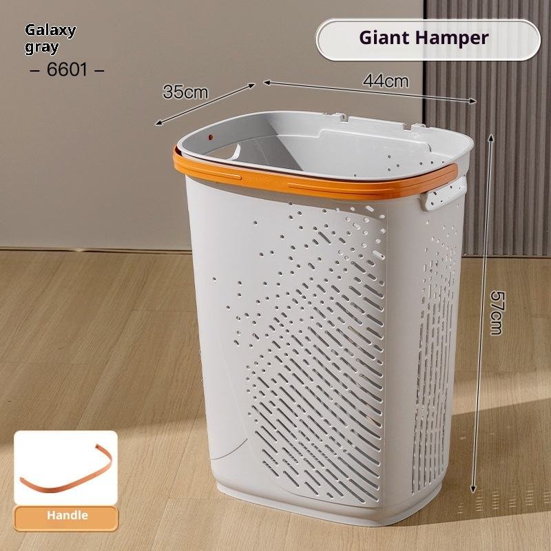 Giỏ đựng quần áo nhựa PP có bánh xe nắp đậy tiện lợi cho gia đình Giỏ đựng quần áo nhựa PP có bánh xe nắp đậy tiện lợi cho gia đình - Ảnh 9
