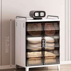 Kệ lưu trữ đa tầng nhựa cao cấp cửa từ tính cho phòng khách, phòng trẻ em img 08 50