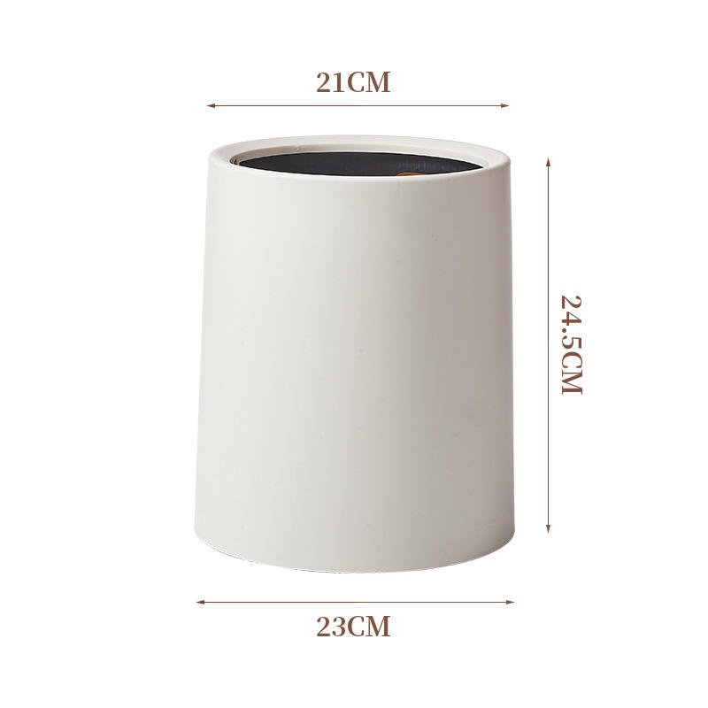 Thùng rác nhựa PP 2 lớp nắp lật chống rò rỉ cho gia đình 23L Thùng rác nhựa PP 2 lớp nắp lật chống rò rỉ cho gia đình 23L - Ảnh 9