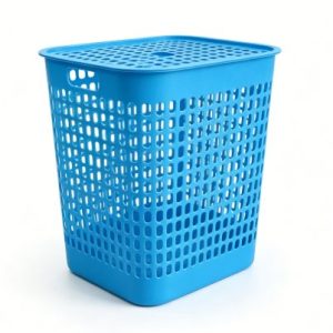 Giỏ đựng quần áo nhựa PP có nắp thoáng khí tiện dụng cho gia đình img 09 11