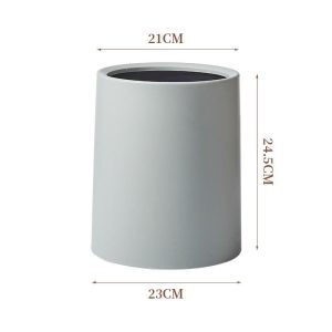 Thùng rác nhựa PP 2 lớp nắp lật chống rò rỉ cho gia đình 23L img 09 32