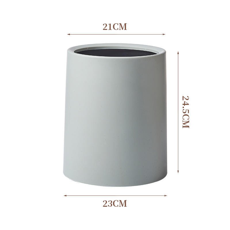 Thùng rác nhựa PP 2 lớp nắp lật chống rò rỉ cho gia đình 23L Thùng rác nhựa PP 2 lớp nắp lật chống rò rỉ cho gia đình 23L - Ảnh 10