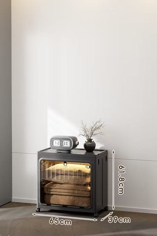 Tủ nhựa gấp gọn đựng quần áo đa năng cửa trong suốt chống bụi Tủ nhựa gấp gọn đựng quần áo đa năng cửa trong suốt chống bụi - Ảnh 21