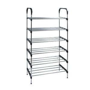 Kệ Nhựa Có Móc Treo Tay Cầm 5 Tầng Đựng Giày Tiết Kiệm Diện Tích Nhập Khẩu - hình 4