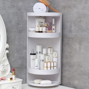 Kệ Nhựa Gia Dụng 3 Tầng Hình Tam Giác Tiết Kiệm Diện Tích Nhập Khẩu Kệ Nhựa Gia Dụng 3 Tầng Hình Tam Giác Tiết Kiệm Diện Tích Nhập Khẩu - hình 1