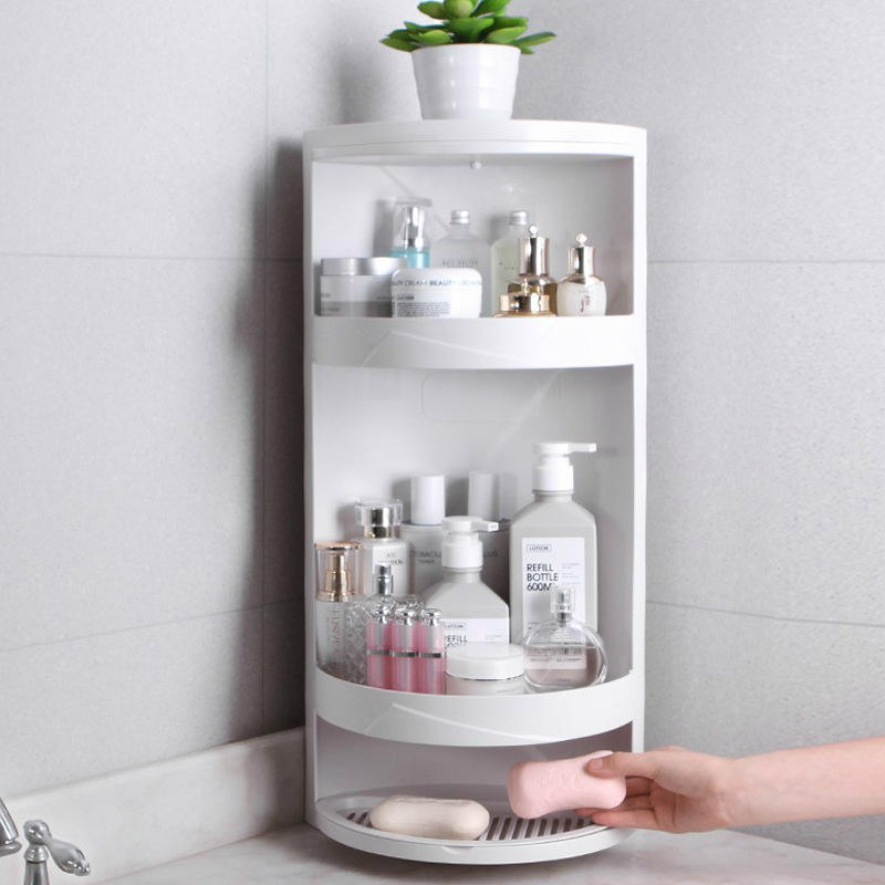 Kệ Nhựa Gia Dụng 3 Tầng Hình Tam Giác Tiết Kiệm Diện Tích Nhập Khẩu Kệ Nhựa Gia Dụng 3 Tầng Hình Tam Giác Tiết Kiệm Diện Tích Nhập Khẩu - hình 3