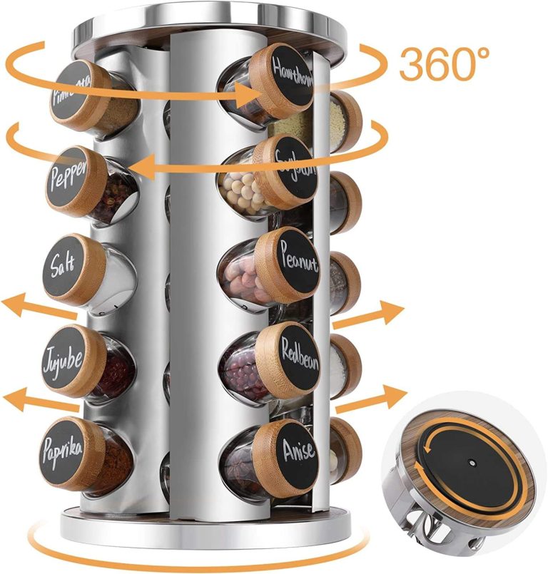 Trang chủ - gia công ép nhựa theo yêu cầu Khay Xoay Thông Minh 20 Lọ Gia Vị Inox Gỗ Tự Nhiên Nhập Khẩu