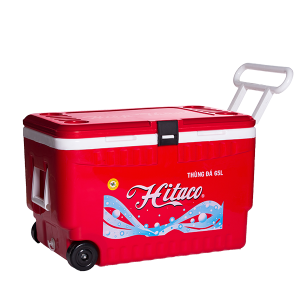 Thùng Đá Hiệp Thành 65L Có Tay Kéo Bánh Xe - hình 4