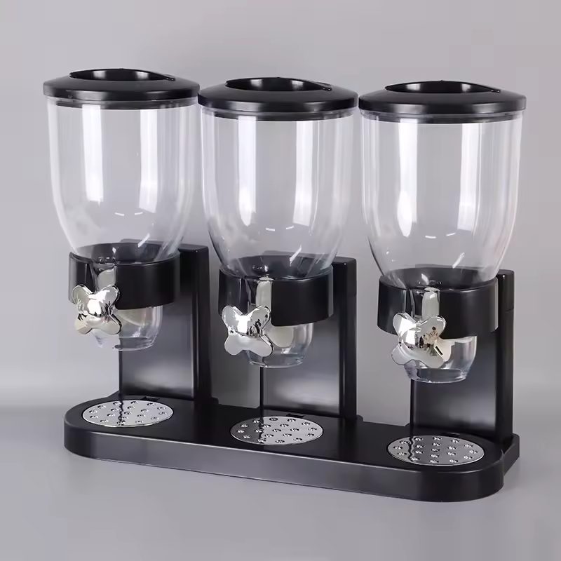 Thùng Gạo Thông Minh 3 Ngăn Nhựa Trong Suốt Có Nắp Kín Định Lượng Thùng Gạo Thông Minh 3 Ngăn Nhựa Trong Suốt Có Nắp Kín Định Lượng - hình 2