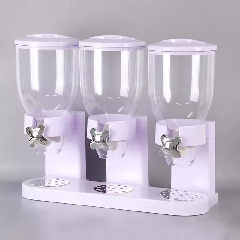 Thùng Gạo Thông Minh 3 Ngăn Nhựa Trong Suốt Có Nắp Kín Định Lượng Thùng Gạo Thông Minh 3 Ngăn Nhựa Trong Suốt Có Nắp Kín Định Lượng - hình 3