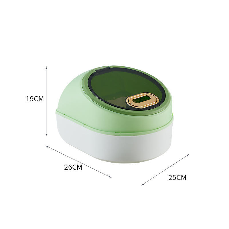 Thùng Gạo Thông Minh 3kg Nắp Kín Định Lượng Xoay Nhập Khẩu Thùng Gạo Thông Minh 3kg Nắp Kín Định Lượng Xoay Nhập Khẩu - hình 2