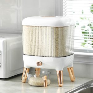 Thùng Gạo Thông Minh Dung Tích Lớn 10Kg Nắp Kín Định Lượng Nhập Khẩu Thùng Gạo Thông Minh Dung Tích Lớn 10Kg Nắp Kín Định Lượng Nhập Khẩu - hình 1