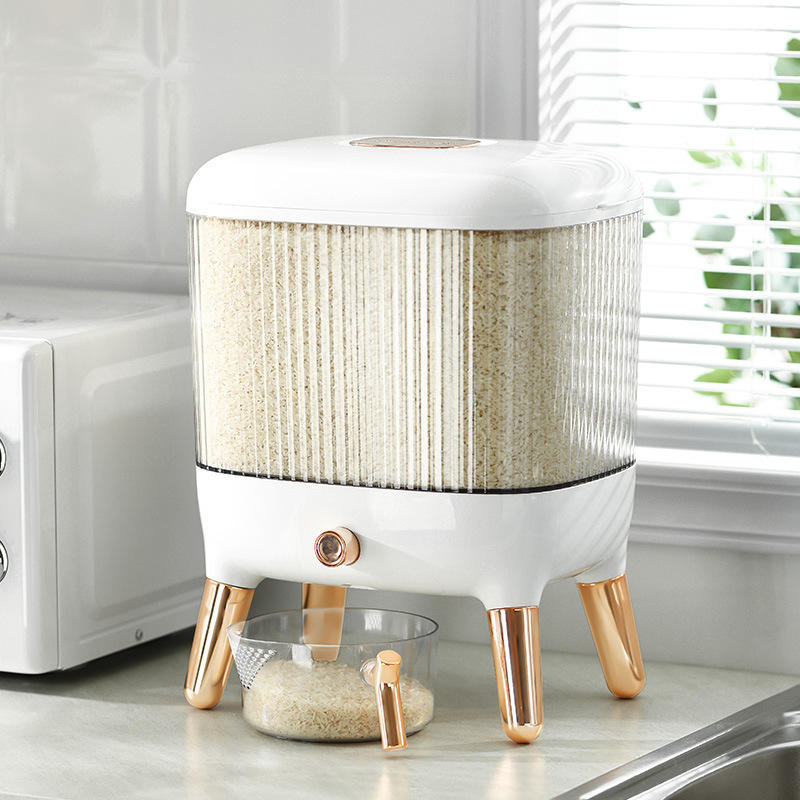 Thùng Gạo Thông Minh Dung Tích Lớn 10Kg Nắp Kín Định Lượng Nhập Khẩu Thùng Gạo Thông Minh Dung Tích Lớn 10Kg Nắp Kín Định Lượng Nhập Khẩu - hình 1