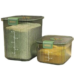 Thùng Gạo Thông Minh Dung Tích Lớn 10kg Nhựa Trong Suốt Thùng Gạo Thông Minh Dung Tích Lớn 10kg Nhựa Trong Suốt - hình 3