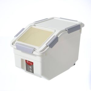 Thùng Gạo Thông Minh Nhựa Không BPA Nắp Kín Chống Ẩm Nhập Khẩu