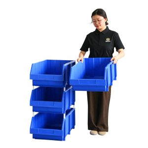 Thùng Nhựa Đa Năng 5 Tầng Xếp Chồng Màu Xanh Nhập Khẩu - hình 1