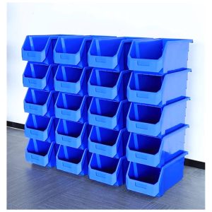 Thùng Nhựa Đa Năng 5 Tầng Xếp Chồng Màu Xanh Nhập Khẩu - hình 3