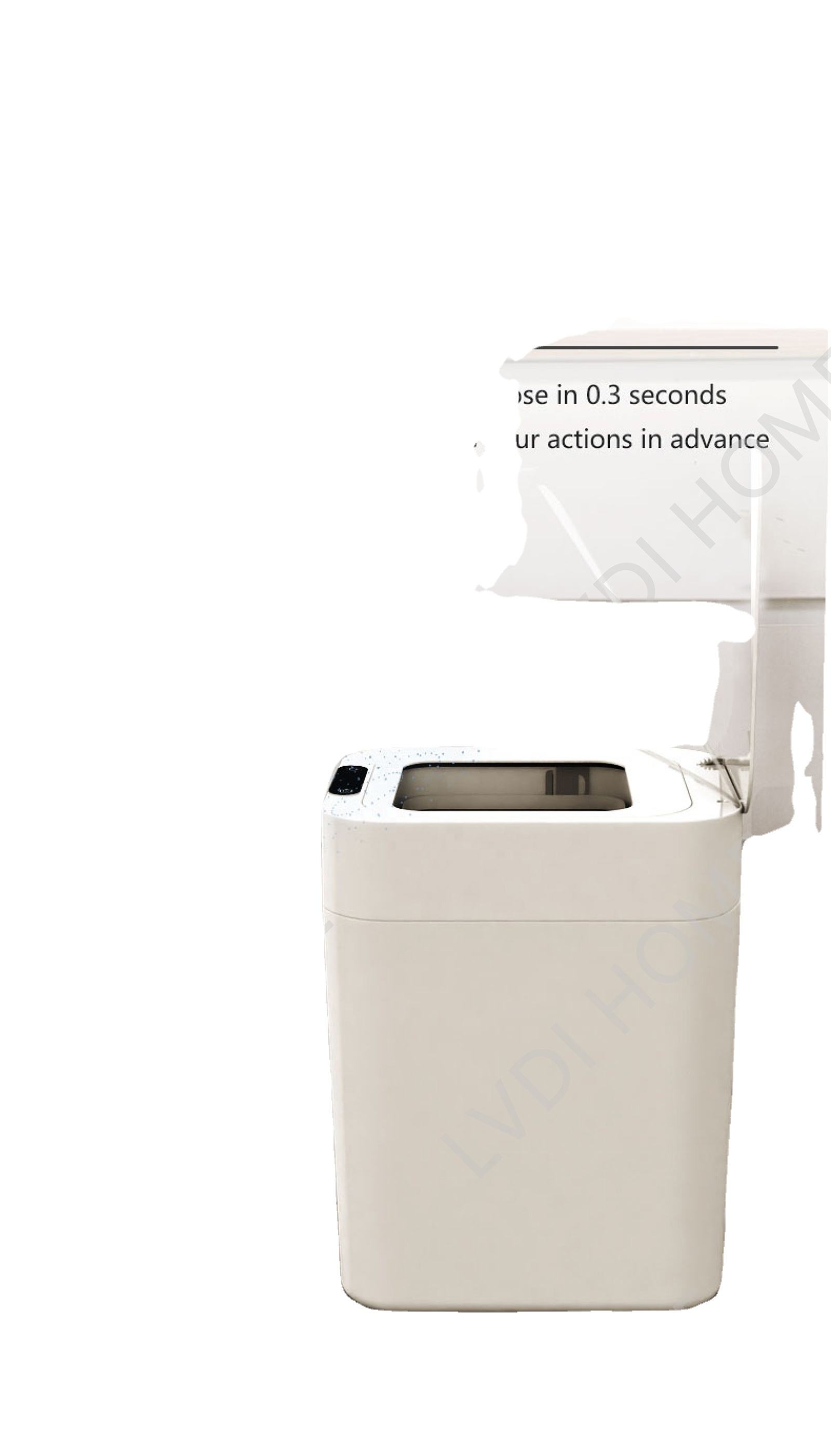 Thùng Rác Thông Minh Cảm Biến Tự Động Dung Tích Lớn Màu Trắng Nhập Khẩu Thùng Rác Thông Minh Cảm Biến Tự Động Dung Tích Lớn Màu Trắng Nhập Khẩu - hình 3