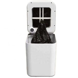 Thùng Rác Thông Minh Cảm Ứng Tự Động 30L Nắp Kín Khử Mùi