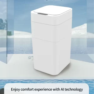 Thùng Rác Thông Minh Cảm Ứng Tự Động 30L Nắp Kín Khử Mùi Thùng Rác Thông Minh Cảm Ứng Tự Động 30L Nắp Kín Khử Mùi - hình 1